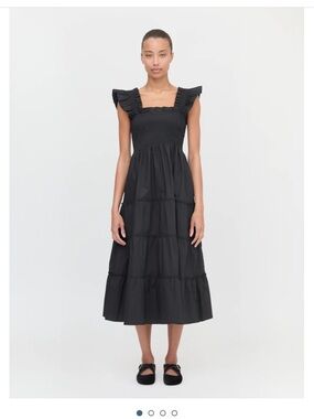 Hill House Home Dresses - Ellie Nap Dress - Black Poplin